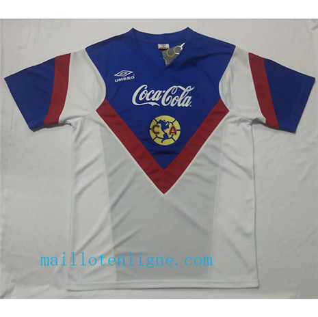 Thai Maillot du Classic CF America Blanc 1988