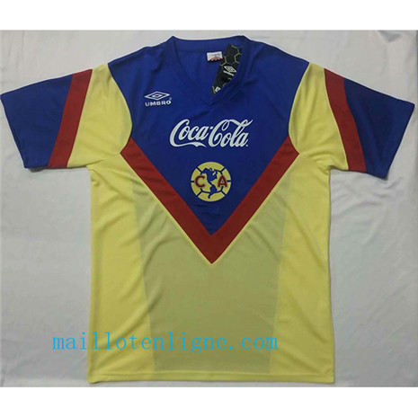 Thai Maillot du Classic CF America Jaune 1988