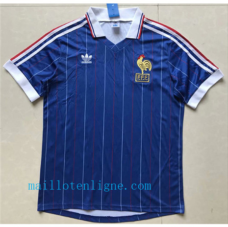 Thai Maillot de Classic France Domicile 1982