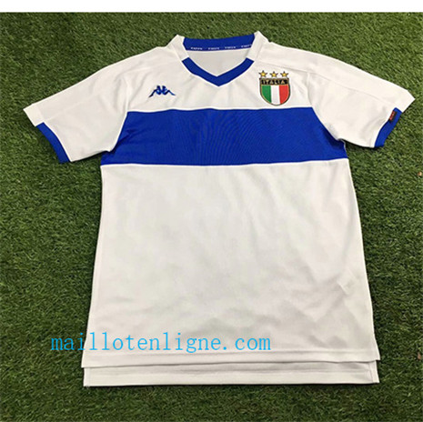 Thai Maillot de Classic Italie Blanc 1998-2000