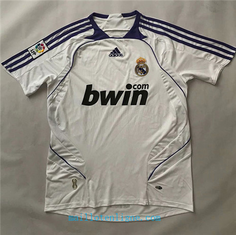 Thai Maillot de Classic Real Madrid Domicile 2007-08