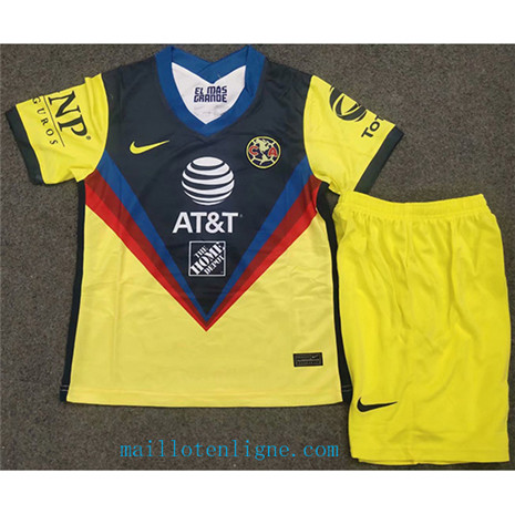 Thai Maillot du CF América Enfant Jaune 2020 2021