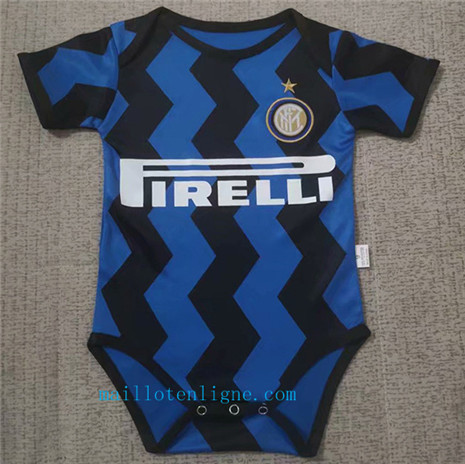 Thai Maillot de Inter Milan Bébé Domicile 2020 2021