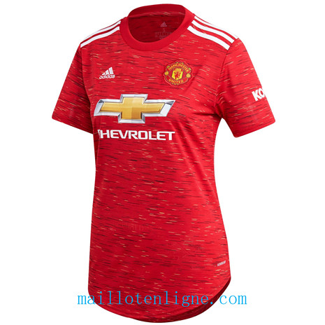 Thai Maillot de Manchester United Femme Domicile 2020 2021