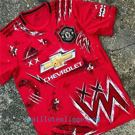 Thai Maillot du Manchester United Special Edition rouge 2020 2021