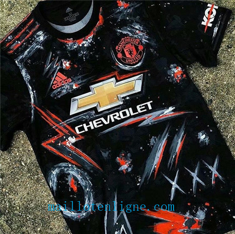 Thai Maillot de Manchester United Special Edition Noir 2020 2021