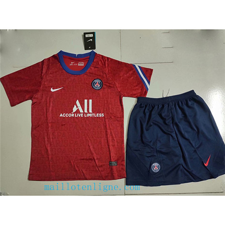 Thai Maillot de PSG Enfant Rouge 2020 2021