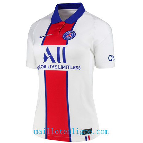 Thai Maillot de PSG Femme Exterieur 2020 2021 2020 2021