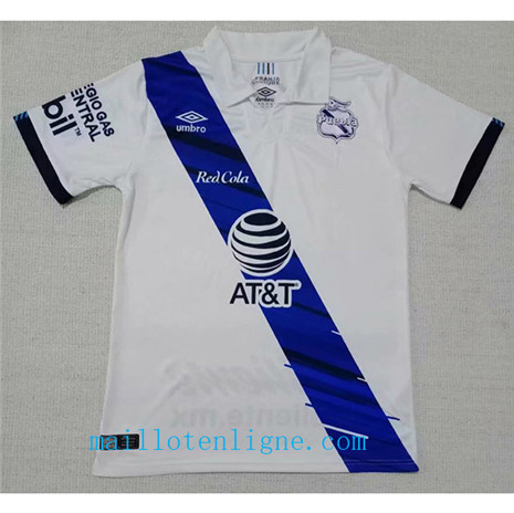 Thai Maillot de Puebla Domicile Blanc 2020 2021