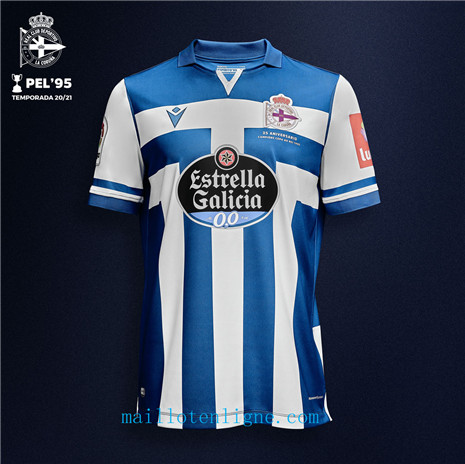 Thai Maillot de Deportivo Coruna Domicile 2020 2021