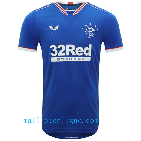 Thai Maillot du Rangers Domicile 2020 2021