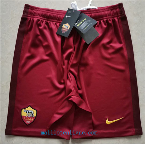 Thai Maillot de AS Roma Domicile Shorts 2020 2021