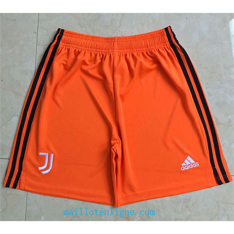 Thai Maillot du Juventus Orange Shorts 2020 2021