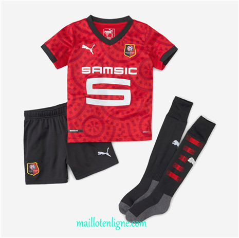 Thai Maillot du Stade Rennais Enfant Domicile 2020 2021