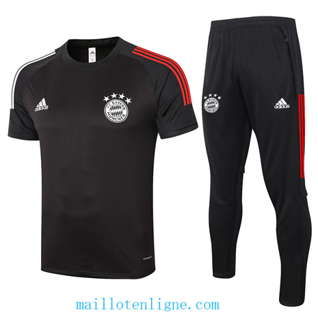 Thai Maillot Training Bayern Munich Noir 2020 2021