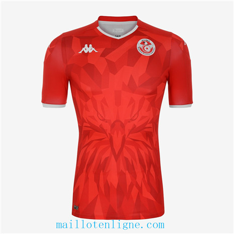 Thai Maillot de Tunisie Exterieur Rouge 2020 2021