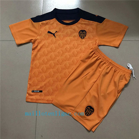 Thai Maillot de Valence Enfant orange 2020 2021