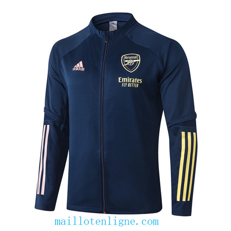 Thai Vestes foot Arsenal Bleu Marine 2020 2021