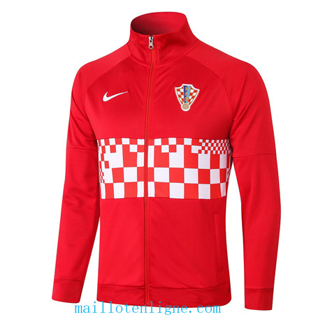 Thai Vestes foot Croatie Rouge 2020 2021