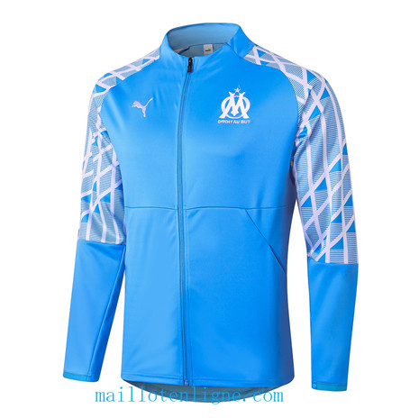 Thai Vestes foot Marseille Bleu Clair 2020 2021