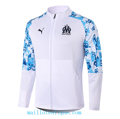 Thai Vestes foot Marseille Blanc 2020 2021