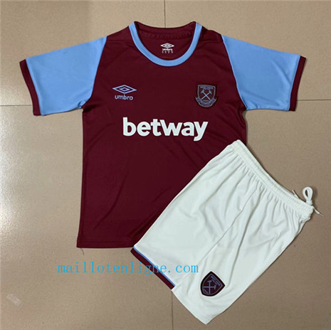 Thai Maillot de West Ham United Enfant Domicile 2020 2021