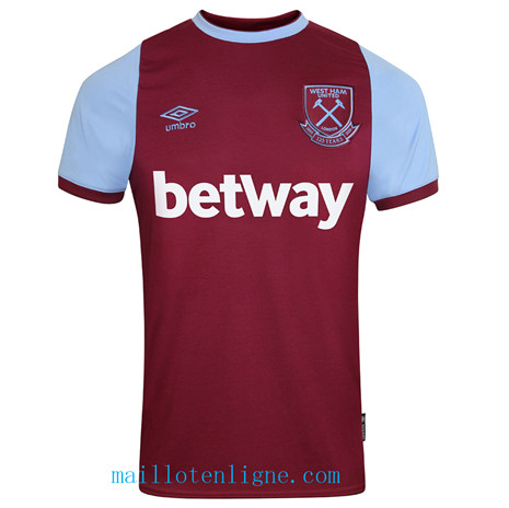 Thai Maillot de West Ham United Domicile 125e anniversaire 2020 2021