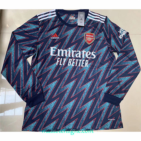 Thai Maillot Arsenal Third Manche Longue 2021 2022