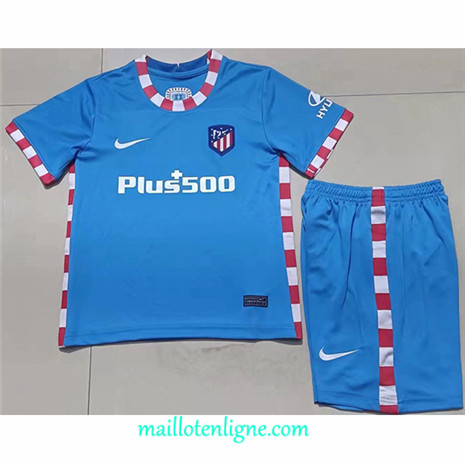 Thai Maillot Atletico Madrid Enfant Third 2021 2022