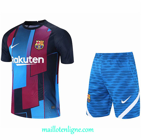 Thai Maillot Barcelone Mixed training + short 2021 2022