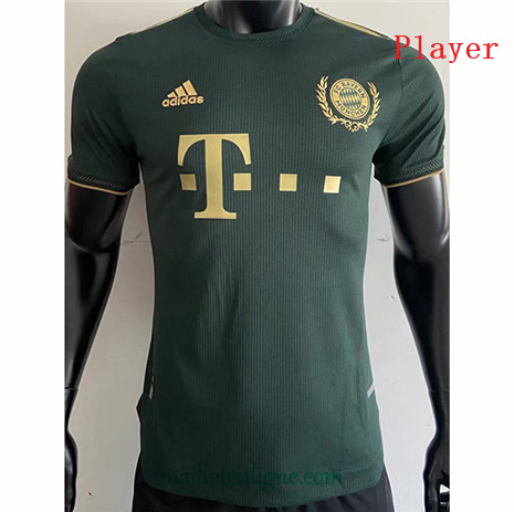 Thai Maillot Player Bayern Munich Vert 2021 2022