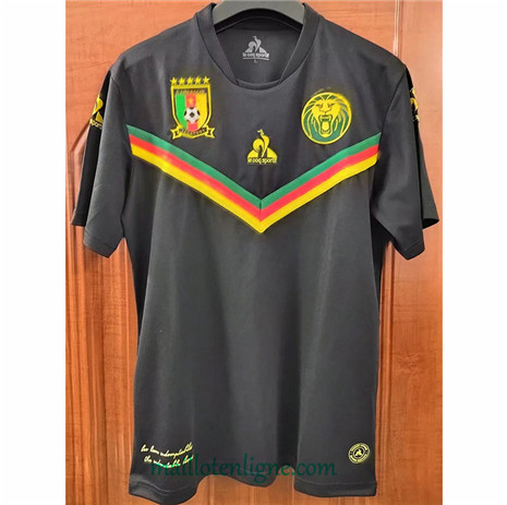 Thai Maillot Cameroun Noir 2021 2022