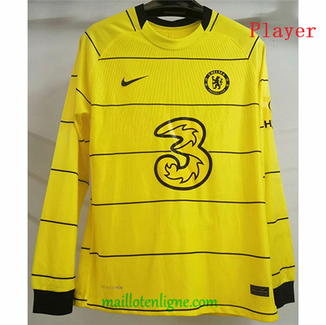 Thai Maillot Player Chelsea Exterieur Manche Longue 2021 2022