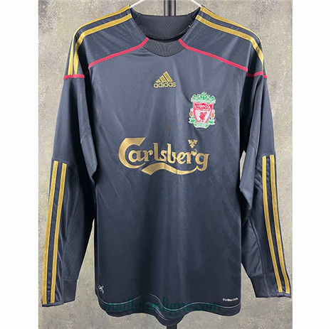 Thai Maillot Classic Liverpool Exterieur Manche Longue 2009-10