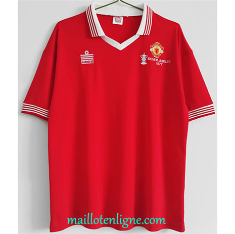 Thai Maillot Classic Manchester United Domicile 1977