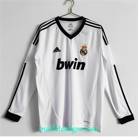 Thai Maillot Classic Real Madrid Domicile Manche Longue 2012-13