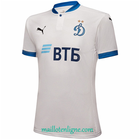 Thai Maillot Dynamo Moscow Exterieur Blanc 2021 2022