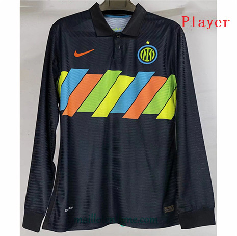 Thai Maillot Player Inter Milan Third Manche Longue 2021 2022