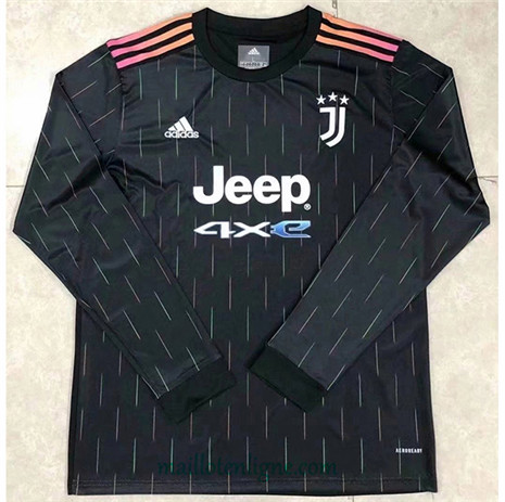 Thai Maillot Juventus Exterieur Manche Longue 2021 2022