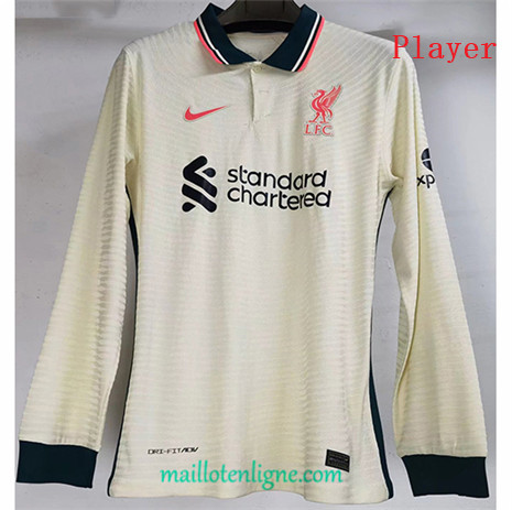 Thai Maillot Player Liverpool Exterieur Manche Longue 2021 2022