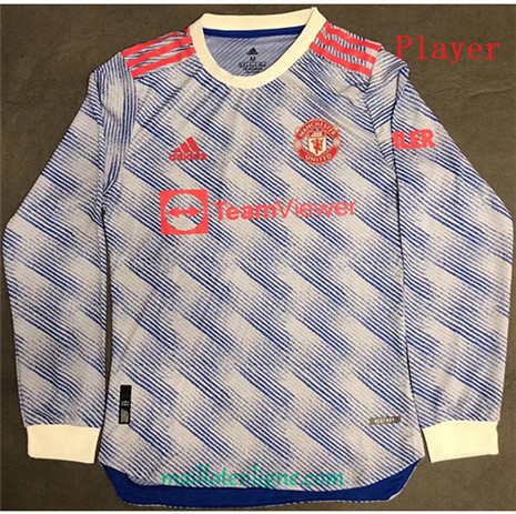 Thai Maillot Player Manchester United Exterieur Manche Longue 2021 2022