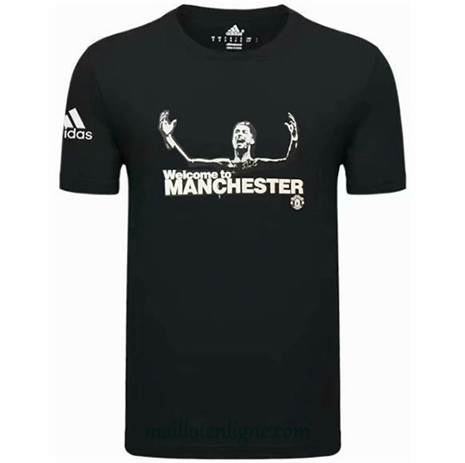 Thai Maillot Manchester United Cristiano Ronaldo Noir 2021 2022