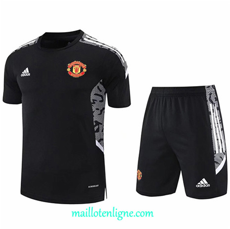 Thai Maillot Manchester United training Noir 2021 2022