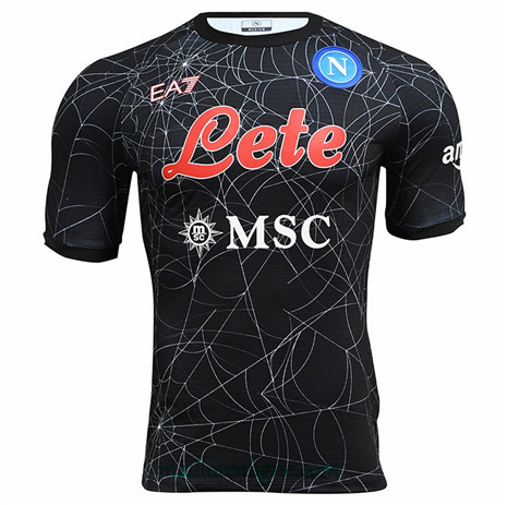 Thai Maillot Naples Special Edition Noir 2021 2022