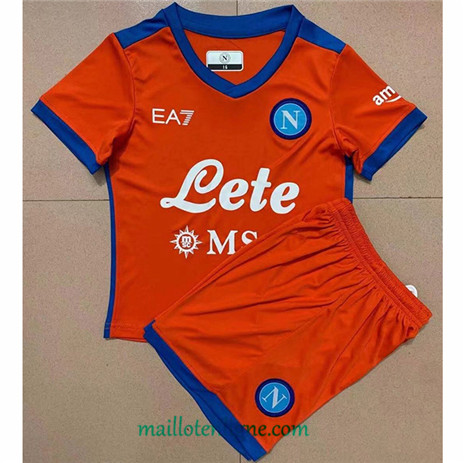 Thai Maillot Naples Enfant Third 2021 2022