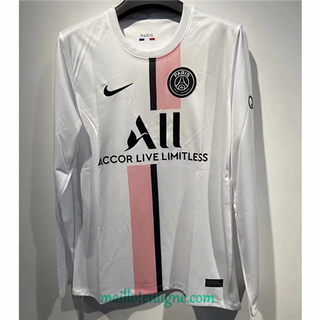 Thai Maillot PSG Exterieur Manche Longue 2021 2022