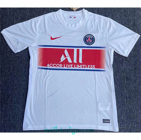 Thai Maillot PSG Blanc 2021 2022