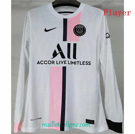 Thai Maillot Player PSG Exterieur Manche Longue 2021 2022