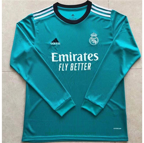 Thai Maillot Real Madrid Third Manche Longue 2021 2022