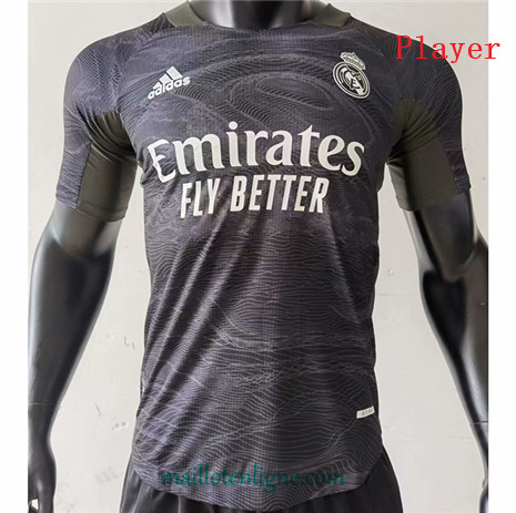 Thai Maillot Player Real Madrid Gardien de but Noir 2021 2022